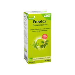 Abbildung: Freetox Gerstengras-Birke 7-Kräuter-Kapseln Bio Kapseln, 40 St PZN 05747318