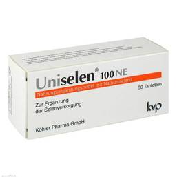 Abbildung: Uniselen 100 NE Tabletten Tabletten, 1X50 St PZN 05747502