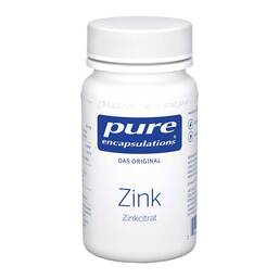 Abbildung: Pure Encapsulations Zink Zinkcitrat Kapseln Kapseln, 60 St PZN 05852239