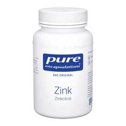 Abbildung: Pure Encapsulations Zink Zinkcitrat Kapseln Kapseln, 180 St PZN 05852245