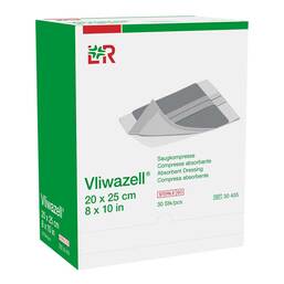 Abbildung: Vliwazell Kompressen 20x25cm steril 30 St, Kompressen PZN 05855692