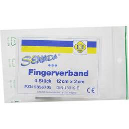 Abbildung: Senada Fingerverband 2x12 cm 4 St PZN 05856705