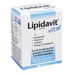 Abbildung: Lipidavit Vital Kapseln Kapseln, 50 St PZN 05870214