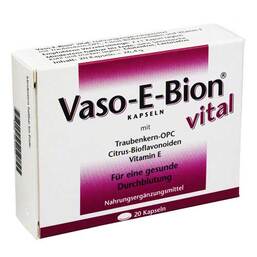 Abbildung: Vaso E Bion Vital Kapseln Kapseln, 20 St PZN 05870237