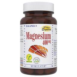 Abbildung: Magnesium 400 Kapseln Kapseln, 50 St PZN 05880419