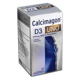Abbildung: Calcimagon D3 Uno Kautabletten Kautabletten, 60 St PZN 05883547
