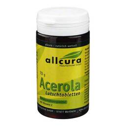Abbildung: Acerola Lutschtabletten 70 g, Tabletten PZN 05885569