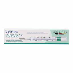 Abbildung: Geratherm Fieberthermometer classic XL queck.frei mit Lupe 1 St PZN 05900151