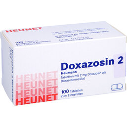 Abbildung: Doxazosin 2 Heumann Tabletten Heunet 100 St, Tabletten PZN 05909838
