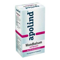 Abbildung: Apolind Wundbalsam mit Nystatin Suspension, 50 g PZN 05947939