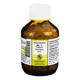 Abbildung: Biochemie 1 Calcium fluoratum D 12 Tabletten Tabletten, 400 St PZN 05955577