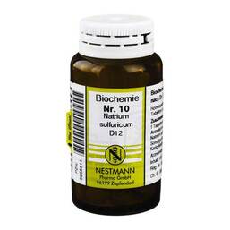 Abbildung: Biochemie 10 Natrium sulfuricum D 12 Tabletten Tabletten, 100 St PZN 05955614