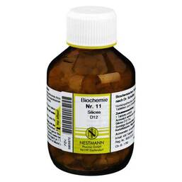 Abbildung: Biochemie 11 Silicea D 12 Tabletten Tabletten, 400 St PZN 05955672
