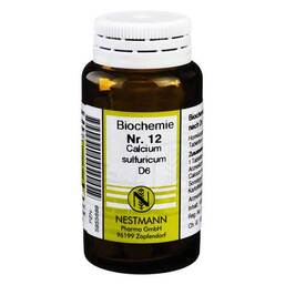Abbildung: Biochemie 12 Calcium sulfuricum D 6 Tabletten 100 St, Tabletten PZN 05955689