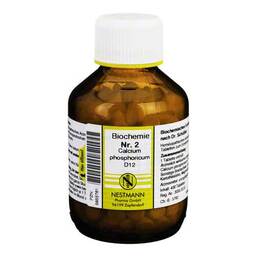 Abbildung: Biochemie 2 Calcium phosphoricum D 12 Tabletten Tabletten, 400 St PZN 05955761