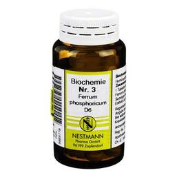 Abbildung: Biochemie 3 Ferrum phosphoricum D 6 Tabletten Tabletten, 100 St PZN 05955778