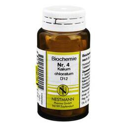 Abbildung: Biochemie 4 Kalium chloratum D 12 Tabletten Tabletten, 100 St PZN 05955844
