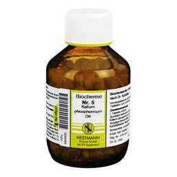 Abbildung: Biochemie 5 Kalium phosphoricum D 6 Tabletten Tabletten, 400 St PZN 05955850