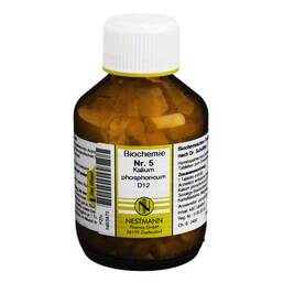 Abbildung: Biochemie 5 Kalium phosphoricum D 12 Tabletten Tabletten, 400 St PZN 05955873