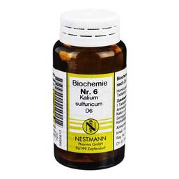Abbildung: Biochemie 6 Kalium sulfuricum D 6 Tabletten Tabletten, 100 St PZN 05955910