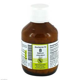 Abbildung: Biochemie 8 Natrium chloratum D 12 Tabletten Tabletten, 400 St PZN 05956022
