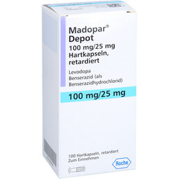 Abbildung: Madopar depot Retardkapseln 100 St, Retard-Kapseln PZN 05960785