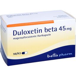 Abbildung: Duloxetin beta 45 mg magensaftresistente Hartkapseln  98 St, Magensaftresistente Hartkapseln PZN 05973115