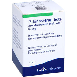 Abbildung: Palonosetron beta 250 Mikrogramm / 5 ml Injektionslösung 1 St, Injektionslösung PZN 05973121