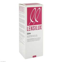 Abbildung: Lensilux Saline Kochsalzlösung Lösung, 360 ml PZN 05977030