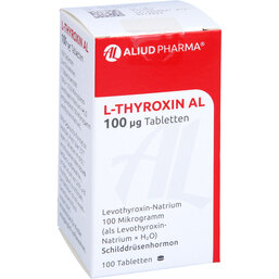 Abbildung: L-Thyroxin AL 100 µg Tabletten 100 St, Tabletten PZN 05980894