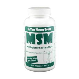 Abbildung: MSM 500 mg Methylsulfonylmethan Kapseln Kapseln, 250 St PZN 05987815