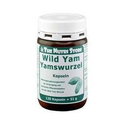 Abbildung: Yamswurzel Wild Yam 250 mg Kapseln Kapseln, 120 St PZN 05987867