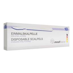Abbildung: Einmalskalpell 10 10 St PZN 05991722