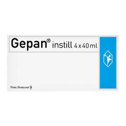 Abbildung: Gepan Instill Lösung 4X40 ml, Lösung PZN 05994910