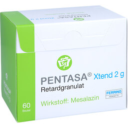 Abbildung: Pentasa Xtend 2 g Retardgranulat 60 St, Retard-Granulat PZN 06051435