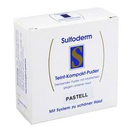 Abbildung: Sulfoderm S Teint Kompakt Puder pastell 10 g, Puder PZN 06052825