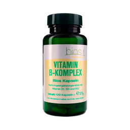 Abbildung: Vitamin B Komplex Bios Kapseln 100 St, Kapseln PZN 06054646
