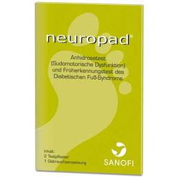 Abbildung: Neuropad Anhidrosetest 1 St, Test PZN 06057159