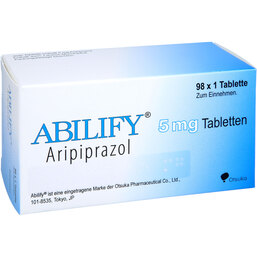 Abbildung: Abilify 5 mg Tabletten 98 St, Tabletten PZN 06057969