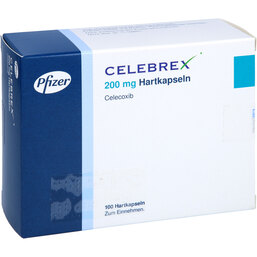 Abbildung: Celebrex 200 mg Hartkapseln 100 St, Hartkapseln PZN 06058934