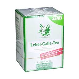 Abbildung: Leber Galle-Tee Kräutertee Nr.18a Salus Filterb. 15 St, Filterbeutel PZN 06059684