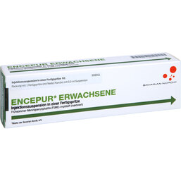 Abbildung: Encepur Erwachsene Fertigspritzen 0.5 ml, Fertigspritzen PZN 06064194