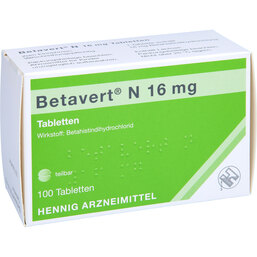 Abbildung: Betavert N 16 mg Tabletten 100 St, Tabletten PZN 06064780