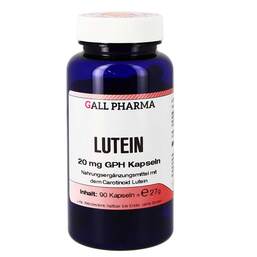 Abbildung: Lutein 20 mg Kapseln Kapseln, 90 St PZN 06075312