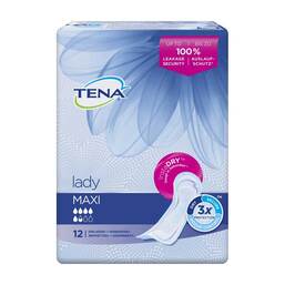 Abbildung: Tena Lady maxi Einlagen Binden, 12 St PZN 06081175