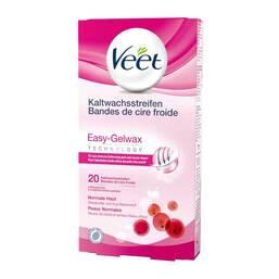 Abbildung: Veet Kaltwachs-Streifen normale Haut Streifen, 20 St PZN 06081442