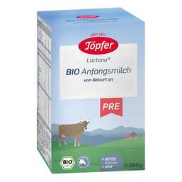 Abbildung: Töpfer Lactana Bio Pre Pulver 600 g, Pulver PZN 06081873