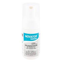 Abbildung: Novatop Dermal Pflegeschaum 10% Urea 100 ml, Schaum PZN 06091914