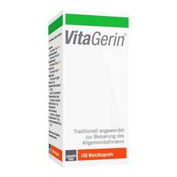 Abbildung: Vita Gerin Weichkapseln Weichkapseln, 100 St PZN 06099376