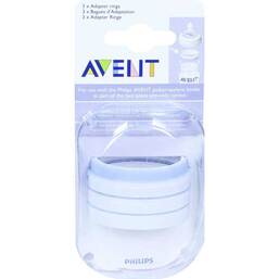 Abbildung: Avent Flaschen Adapter Ring für PP Flaschen 3 St PZN 06106159